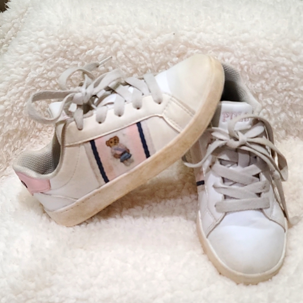 POLO RALPH LAUREN OAKLYNN BEAR casual shoes girls size 13